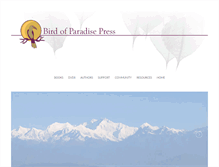 Tablet Screenshot of birdofparadisepress.org